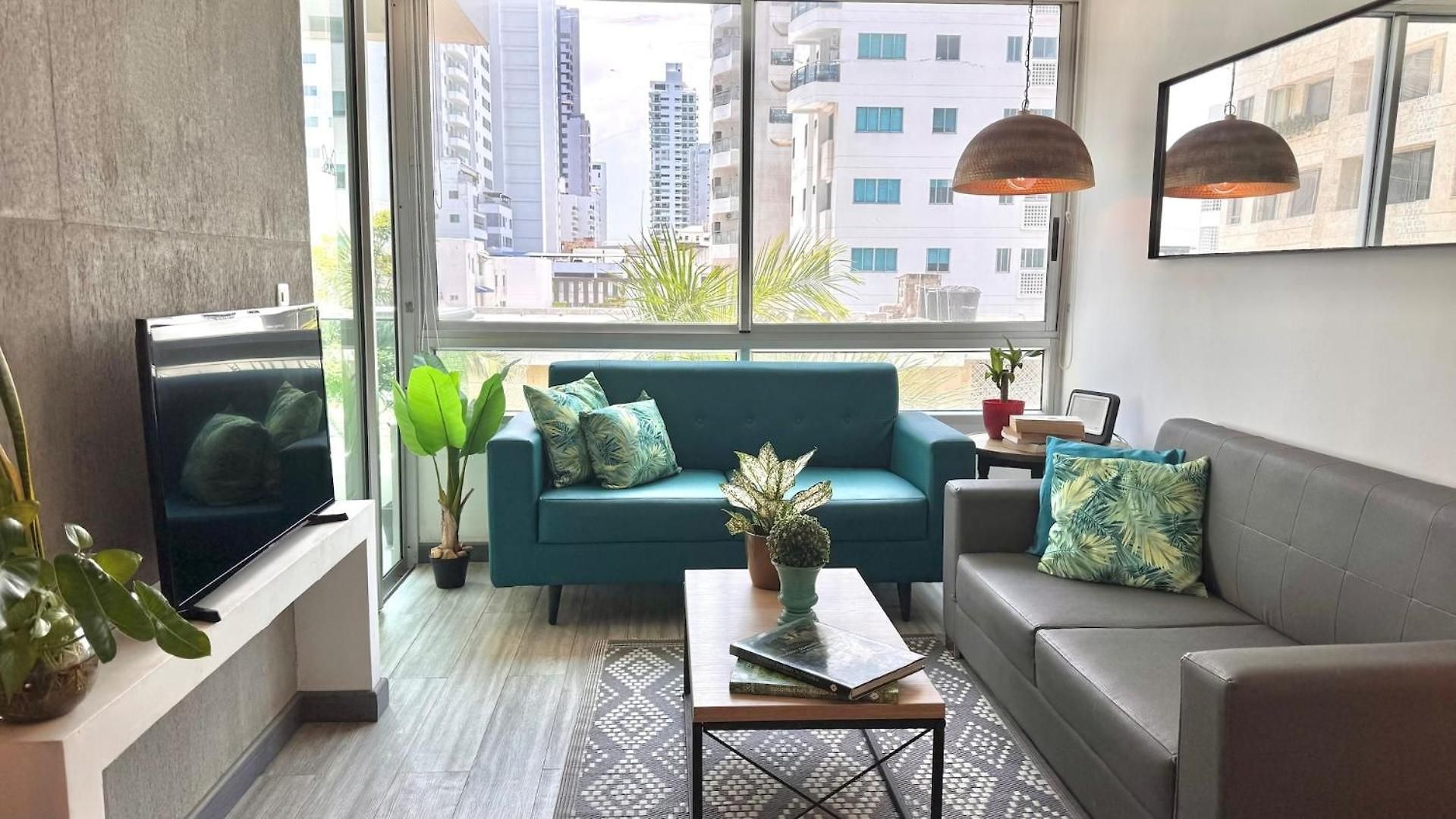 Bay-view 3br Castillogrande | Pool & Rooftop Apartamento Cartagena
