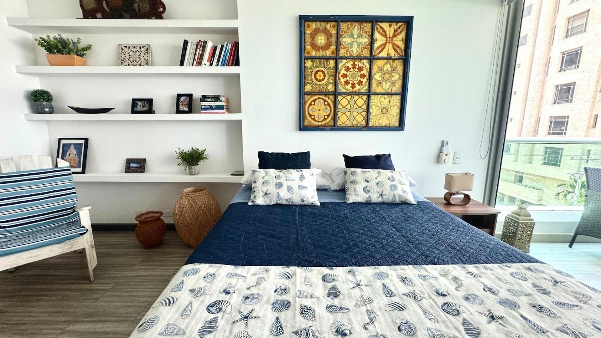 Bay-view 3br Castillogrande | Pool & Rooftop Apartamento Cartagena