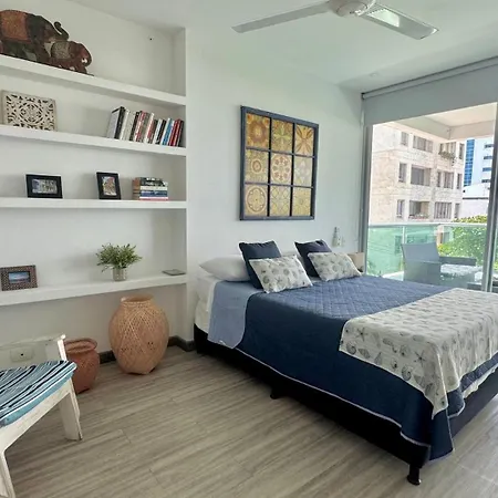 Apartamento Bay-view 3br Castillogrande | Pool & Rooftop Cartagena