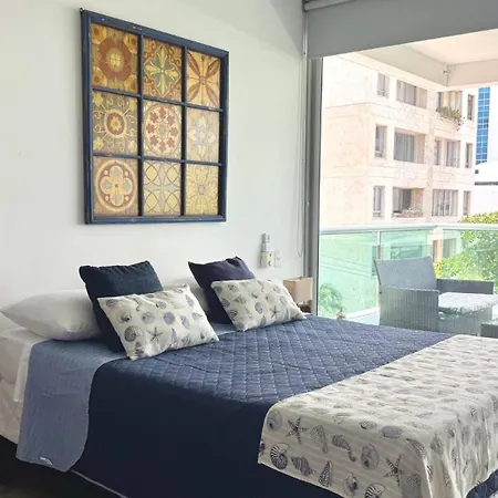 Bay-view 3br Castillogrande | Pool & Rooftop